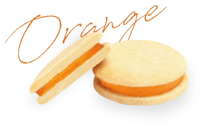 バニラクッキー×オレンジ